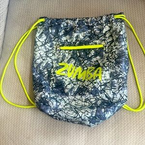 Zumba drawstring bag